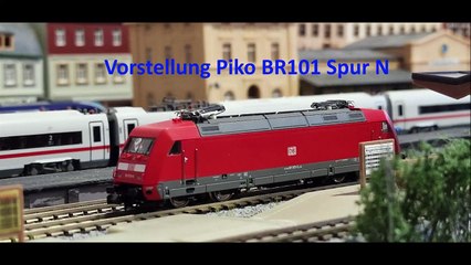 Vorstellung Piko 40561_ BR101 Spur N