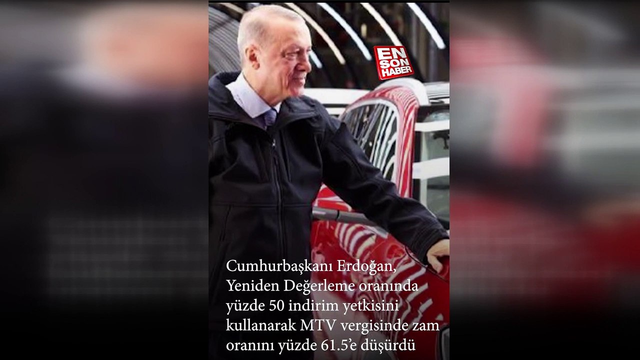 Motorlu Taşıtlar Vergisi'nde artış oranı belli oldu