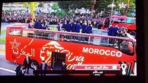 استقبال الملك محمد السادس للمنتخب الوطني المغربي بعد إنجازه التاريخي في كأس العالم