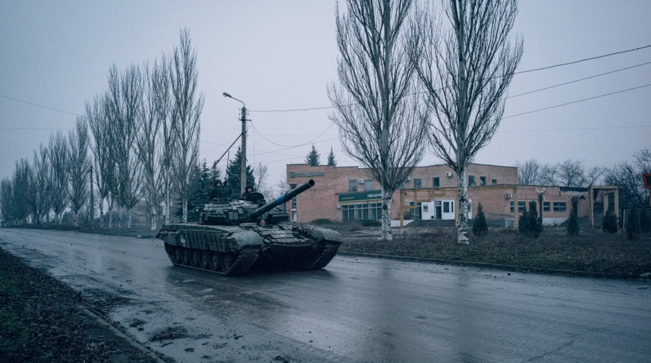 Russen marschieren in Bachmut ein!