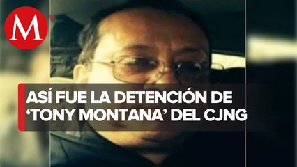 Recapturan a 'Tony Montana', número dos del cártel Jalisco