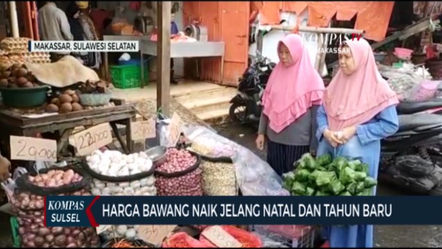 Jelang Nataru Harga Bawang Merah Naik 5 Ribu Rupiah Perkilogram