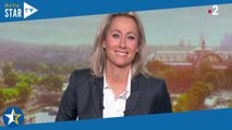 Anne-Sophie Lapix célèbre la victoire des Bleus au JT de 20H de France 2 en poussant la chansonnette