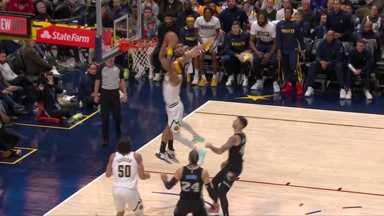 Highlights: jokic mit unglaublichen pass