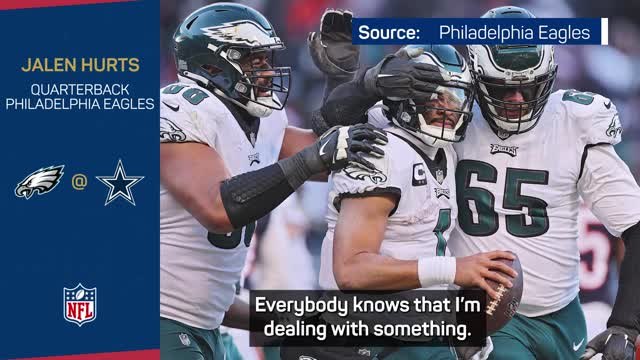 Hurts hopeful of playing despite shoulder sprain