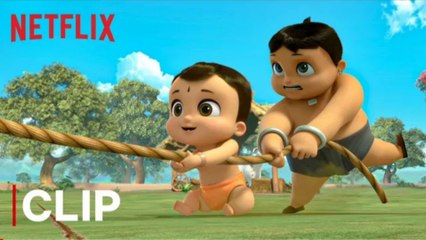 Mighty Little Bheem ll  घोडे  का सफर ll   Little  Kaliya  ll