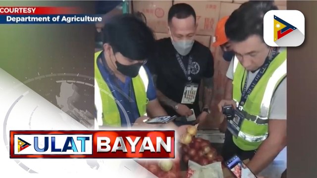 Higit P1-B halaga ng smuggled agricultural products, nakumpiska ng Bureau of Customs ngayong taon