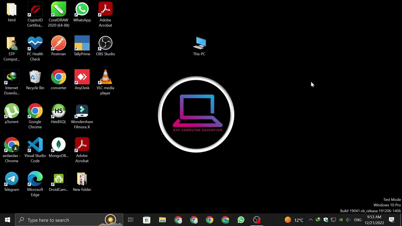 This PC Icon on Desktop Windows 10 | This PC ko Desktop par kaise laye ...