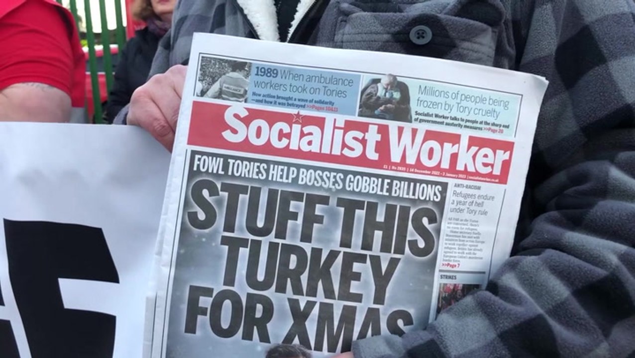 Paramedics in Coventry walk out as 10,000 ambulance workers go on strike in England and Wales