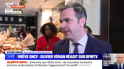 "Ce n'est pas le moment de faire ça !" : exaspéré par la grève SNCF, Olivier Véran hausse sérieusement le ton et alerte les syndicats