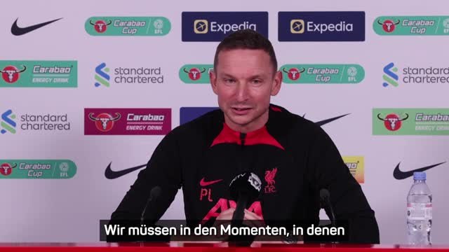 Lijnders vor City: Müssen zu 100% konzentrieren