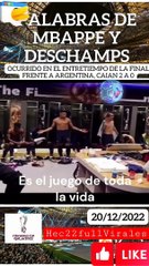 Filtran video del discurso de Mbappé a sus compañeros en el entretiempo de la final