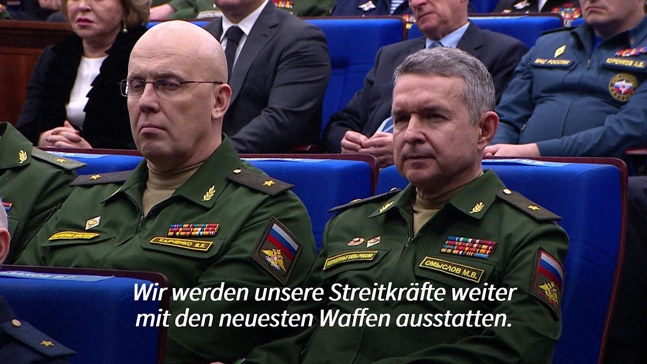 Russland will 'Kampfbereitschaft' seiner Atomstreitkräfte verbessern