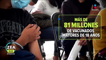 Podría retomarse vacunación anticovid para personas rezagadas