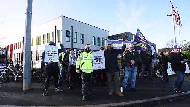 Wigan North West Ambulance Service strike