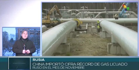 Rusia supera ventas de gas licuado a China