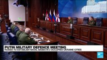 Putin vows Russia will improve military forces in key defence speech