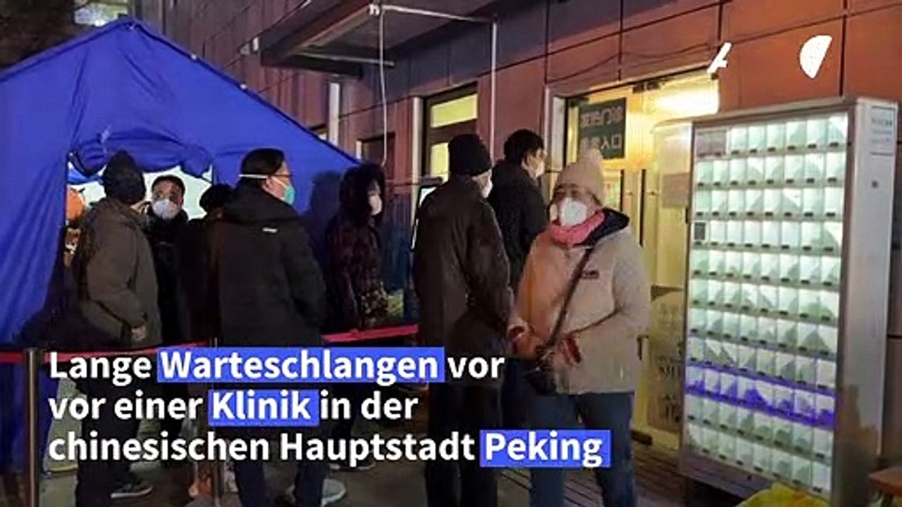 Wegen Corona: Kliniken in Peking überlaufen