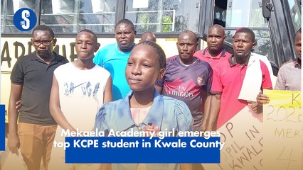 Mekaela Academy girl emerges top KCPE student in Kwale County
