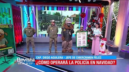 La Paz: La Policía activa el ‘Plan unidos y seguros en Navidad’, por fiestas de fin de año
