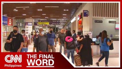 Number of passengers swelling at Parañaque terminal