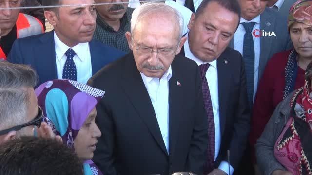 CHP Genel Başkanı Kılıçdaroğlu: Bu felaketlerden ders alınması lazım