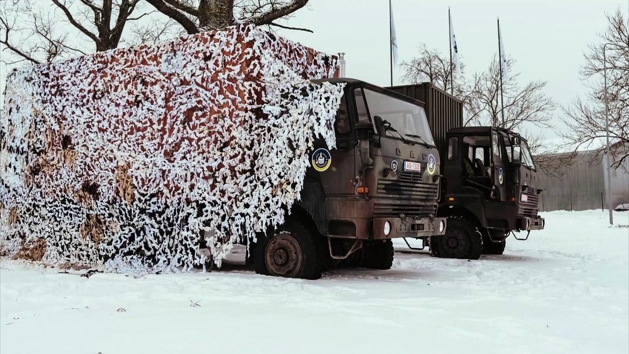 Estland schickt mobile Sauna an Front in Ukraine