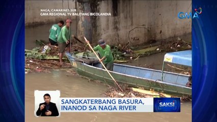 Tulay, binaha dahil sa ilang araw na pag-uulan | Saksi