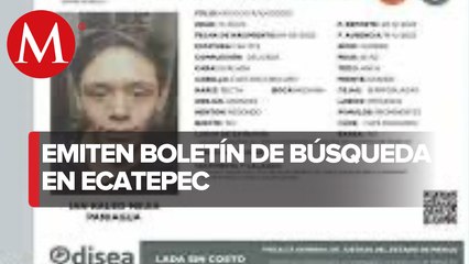 Fiscalía del Edomex emite boletín por desaparición de Ian Kaled Mejía, joven de 16 años
