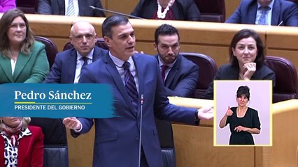 Sánchez acusa a Feijóo de "enmudecer" al Parlamento