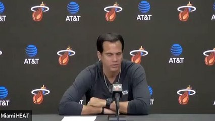 Miami Heat coach Erik Spoelstra on Victor Oladipo