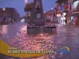 ACABÓ TREGUA DE LLUVIA - TUMBES