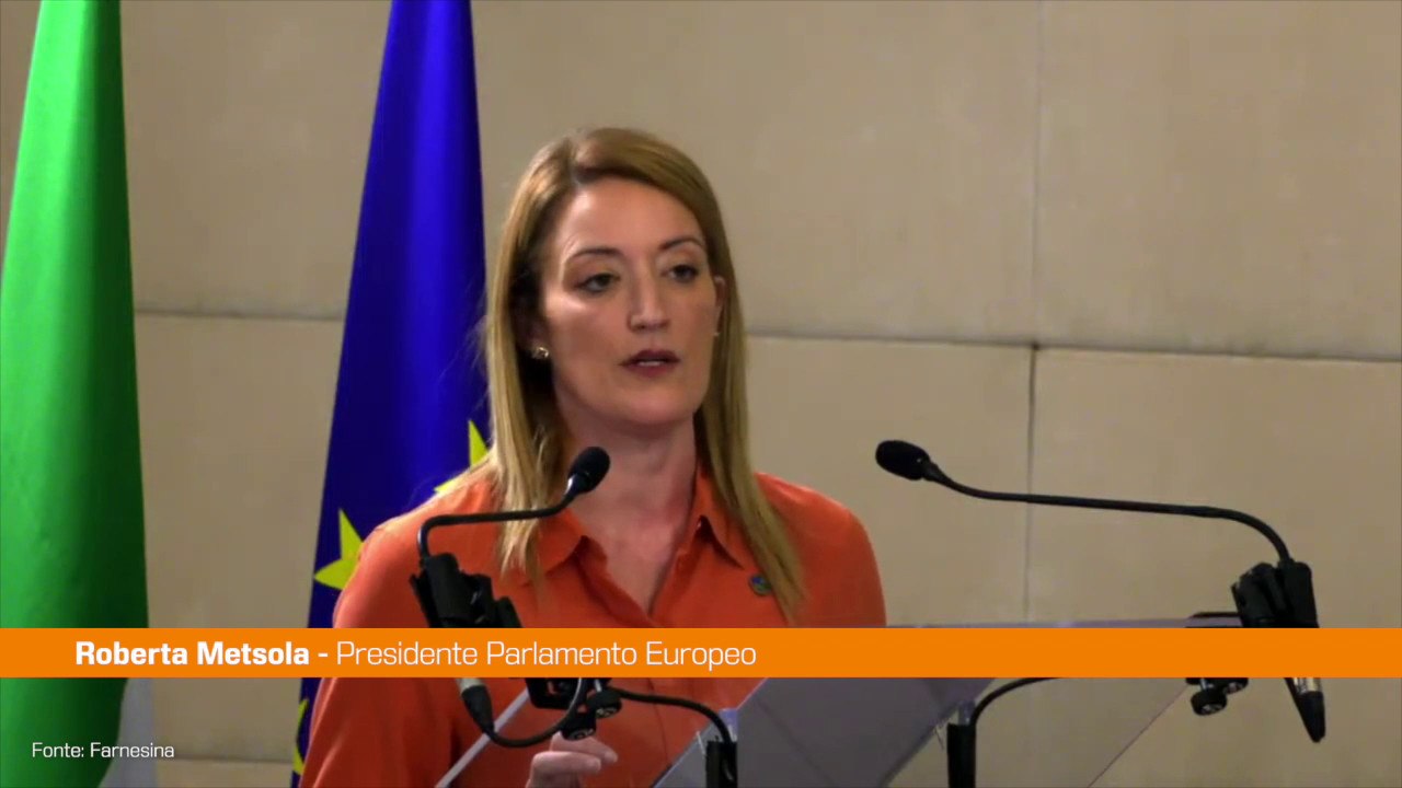 Ue, Metsola "Fare di più contro la corruzione"
