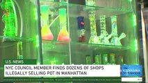 NYC Council Member Finds Dozens of Shops Illegally Selling Pot in Manhattan