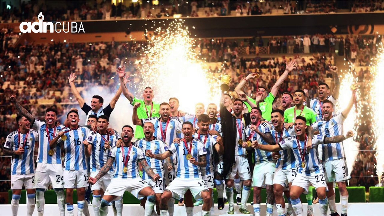 Facundo Correcto felicita a Argentina por la copa y a Lis Cuesta por su tesis sobre...sobre...sobre....sobre qué exactamente es la tesis?