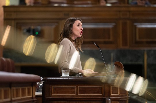 Irene Montero: No hemos podido evitar que la transfobia se hiciese hueco durante la tramitación de esta ley