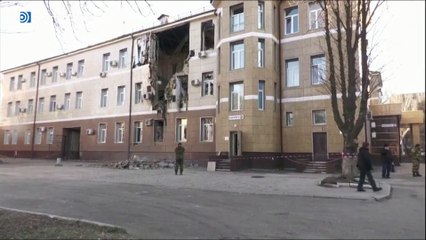 La guerra Ucrania continúa: Un hospital de Donetsk es alcanzado por la artillería rusa por cuarta vez