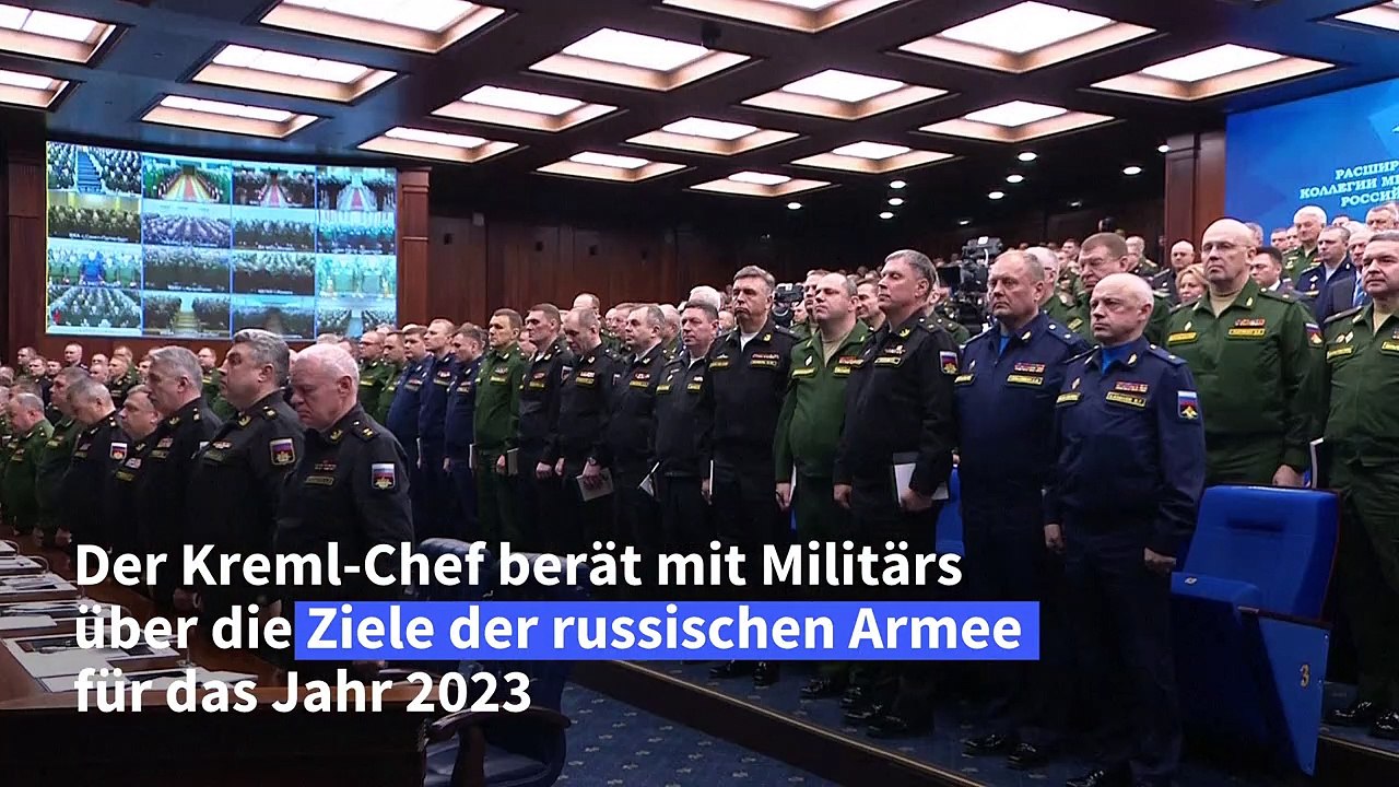 Putin rechtfertigt Ukraine-Offensive: 'Besser heute als morgen'