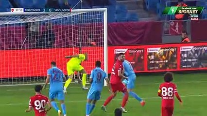Trabzonspor 3-0 Samsunspor (GENİŞ ÖZET)
