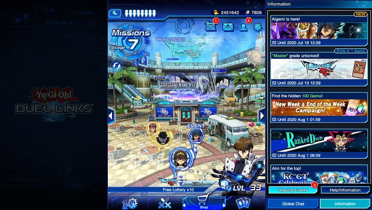 YuGiOh Duel Links - Easy farm Aigami with 8000 points!!!