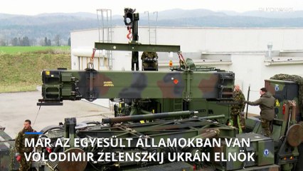 Leszállt Washingtonban Zelenszkij, hamarosan találkozik Biden elnökkel