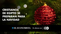 Los cristianos de Egipto se preparan para celebrar la Navidad