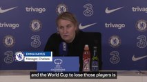 Hayes frustrated at 'horrendous' ACL injuries for Arsenal duo Miedema and Mead