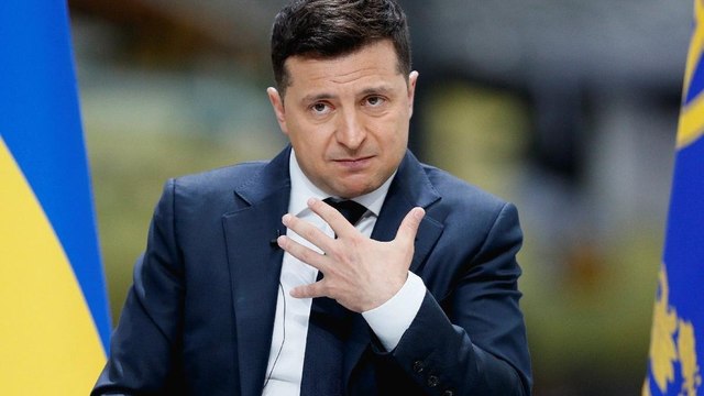 Ukrayna Devlet Başkanı Zelenskiy Beyaz Saray'da