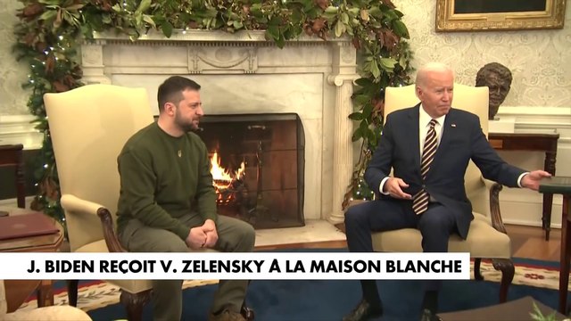 Guerre en Ukraine : Volodymyr Zelensky reçu par Joe Biden à la Maison Blanche