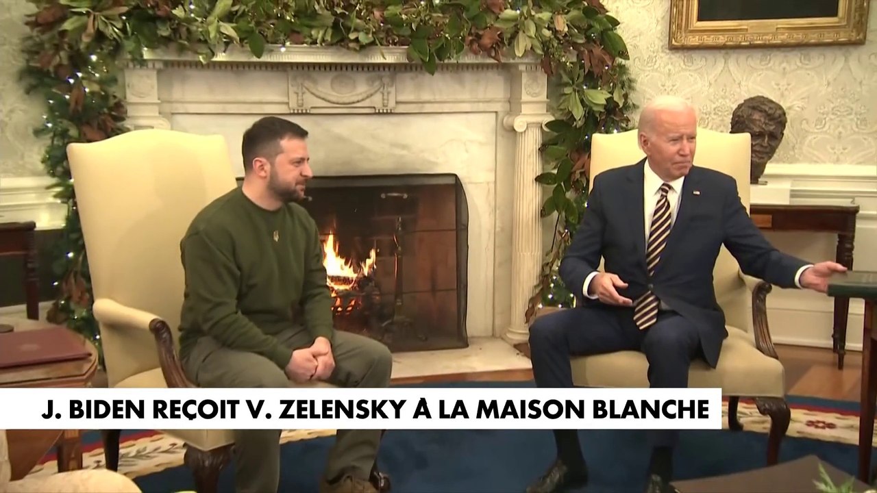 Guerre en Ukraine : Volodymyr Zelensky reçu par Joe Biden à la Maison Blanche