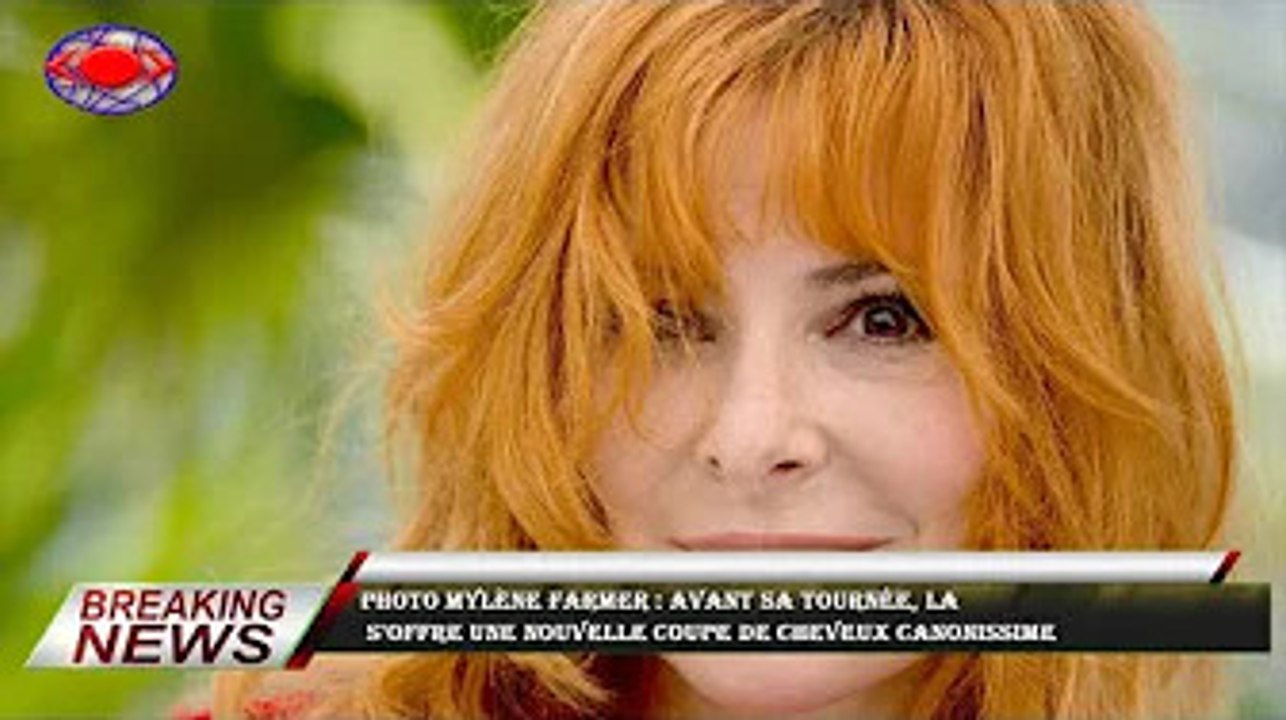PHOTO Mylène Farmer : avant sa tournée, la  s'offre une nouvelle coupe de cheveux canonissime