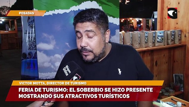 El Soberbio se hizo presente mostrando sus atractivos turísticos.