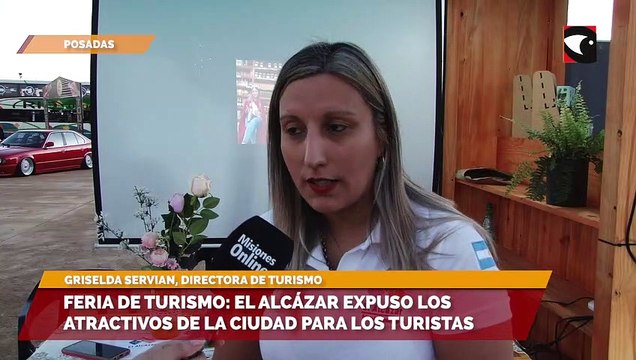 El Alcázar expuso los atractivos de la ciudad para los turistas.