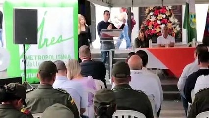 Área Metropolitana entrega más cámaras de seguridad en el sur del Valle de Aburrá